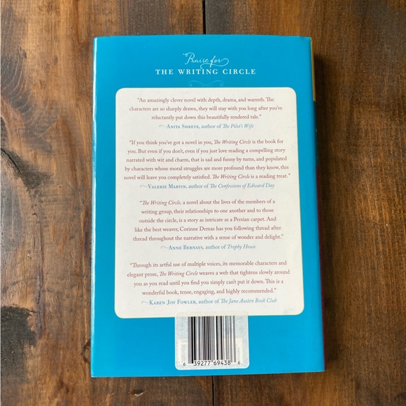The Writing Circle - Corinne Demas. First Edition Hardcover 2010 - Picture 5 of 13